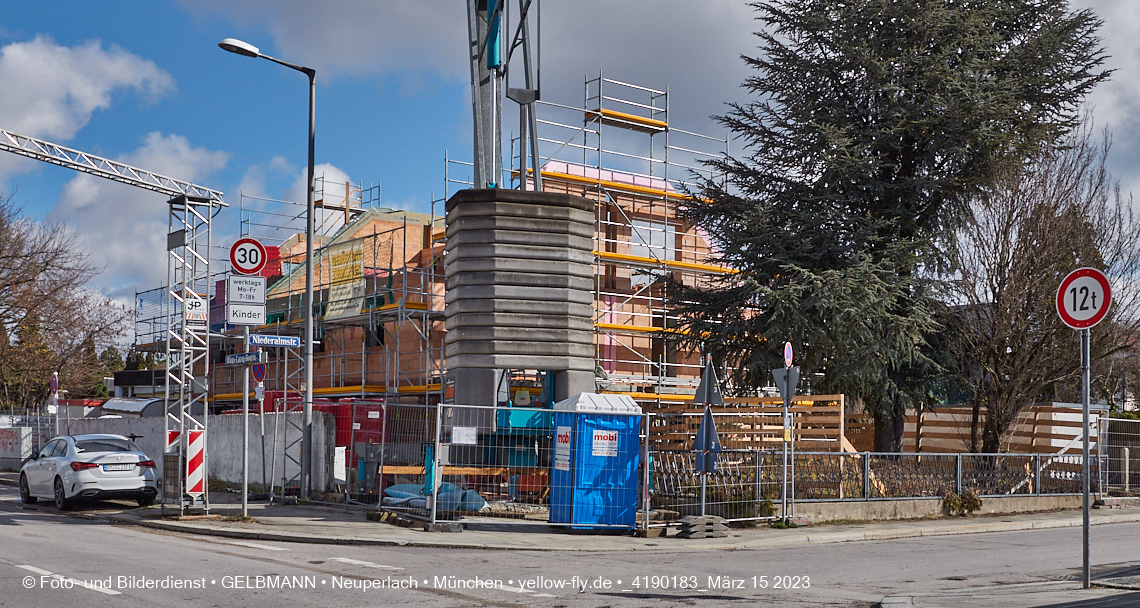 15.03.2023 - Mehrfamilienhaus in der Niederalmstraße 16 in Neuperlach